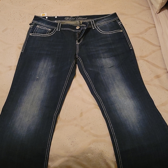 Brand new Wired Heart denim jeans, size 14 - Picture 1 of 3